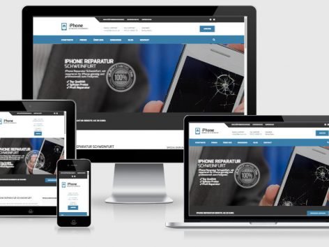 iPhone Werkstatt Webseite