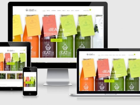 Moderner Onlineshop Deatox