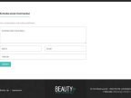 Beauty Homepage-Erstellung