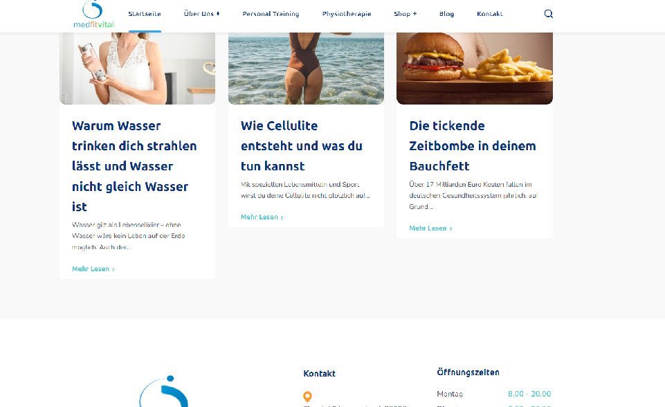 Homepage Erstellung Gesundheitscoach